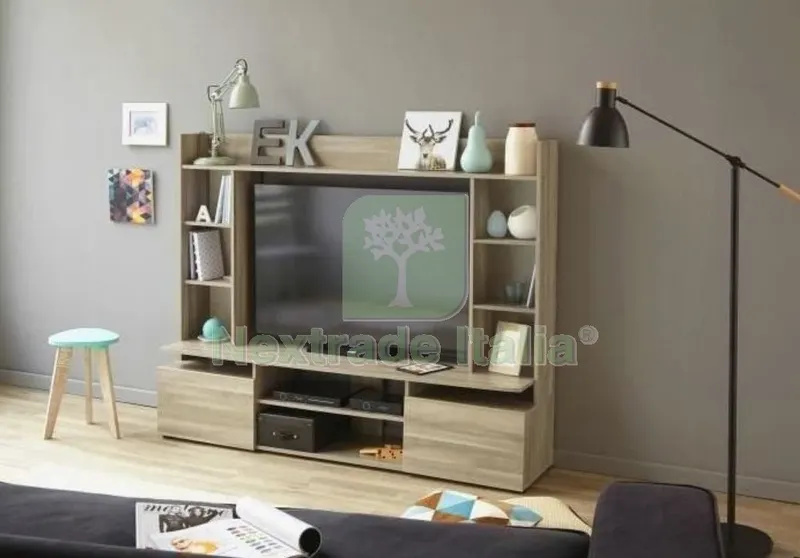 Kit Parete Living Silver CM.165X150X40 Rovere — Arredo — rif. FERX.677756 Kit Parete Living Silver CM.165X150X40 Rovere — Arredo — rif. FERX.677756