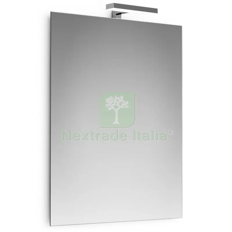 SPECCHIO FILO CON LAMPADA LED CM.20 CM.60X80 — Illuminazione — rif. FERX.677892 SPECCHIO FILO CON LAMPADA LED CM.20 CM.60X80 — Illuminazione — rif. FERX.677892