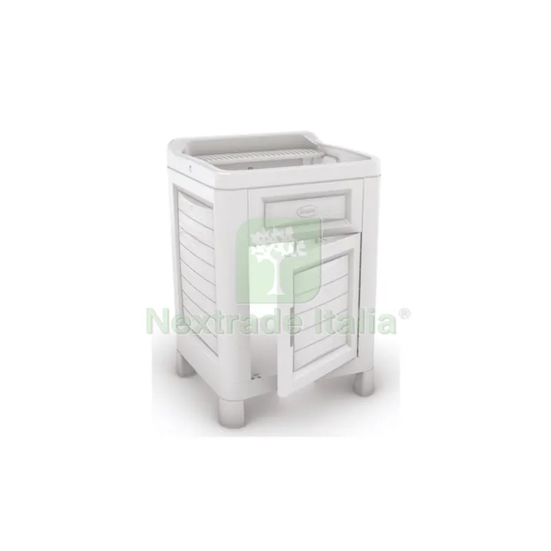 Lavatoio Mobiletto Artu CM.51X60X89 Ghiaccio — Arredo — rif. FERX.677976 Lavatoio Mobiletto Artu CM.51X60X89 Ghiaccio — Arredo — rif. FERX.677976