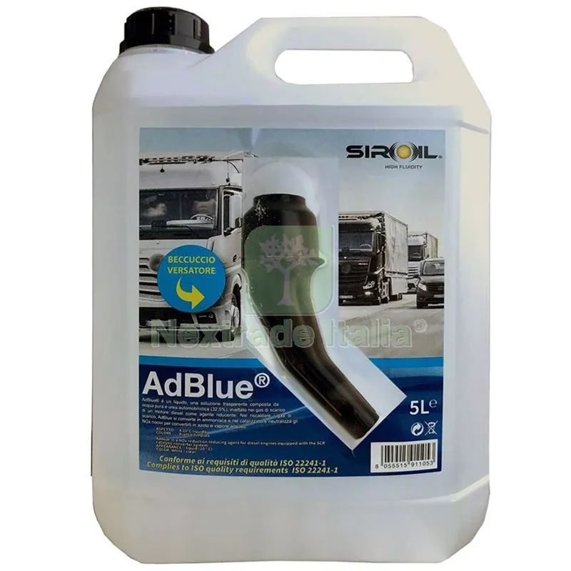 4PZ Additivo Adblue Siral LT.5 con Beccuccio — Tempo libero outdoor — rif. FERX.678568 4PZ Additivo Adblue Siral LT.5 con Beccuccio — Tempo libero outdoor — rif. FERX.678568