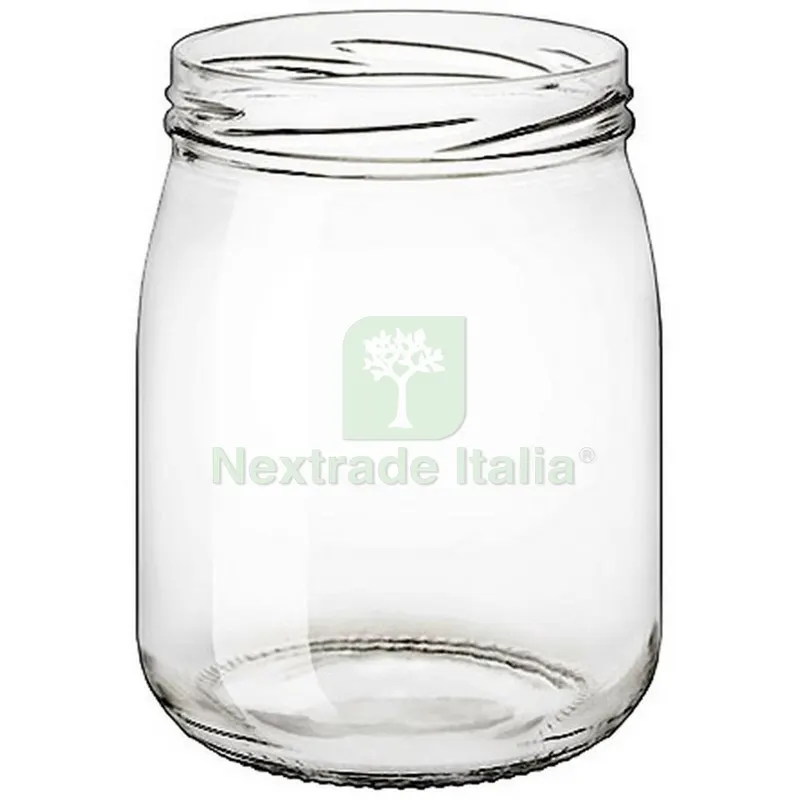 12PZ Barattolo in Vetro CC.580 Bocca 82 — Attrezzi da giardino — rif. FERX.678814