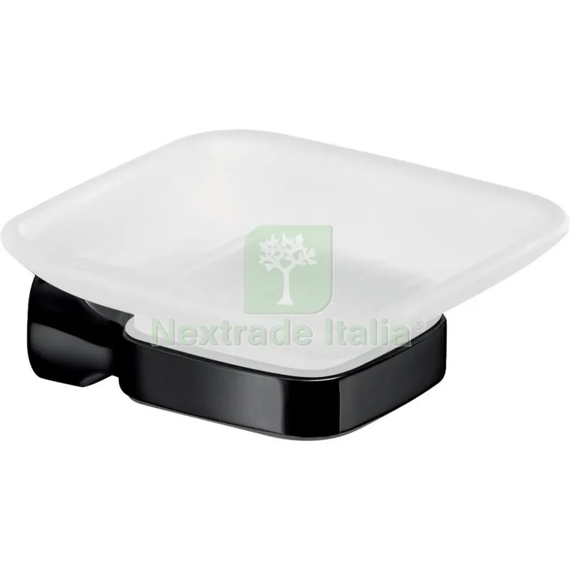 Gedy ST11 Portasapone Stelvio Nero Opaco — Accessori bagno — rif. FERX.679058