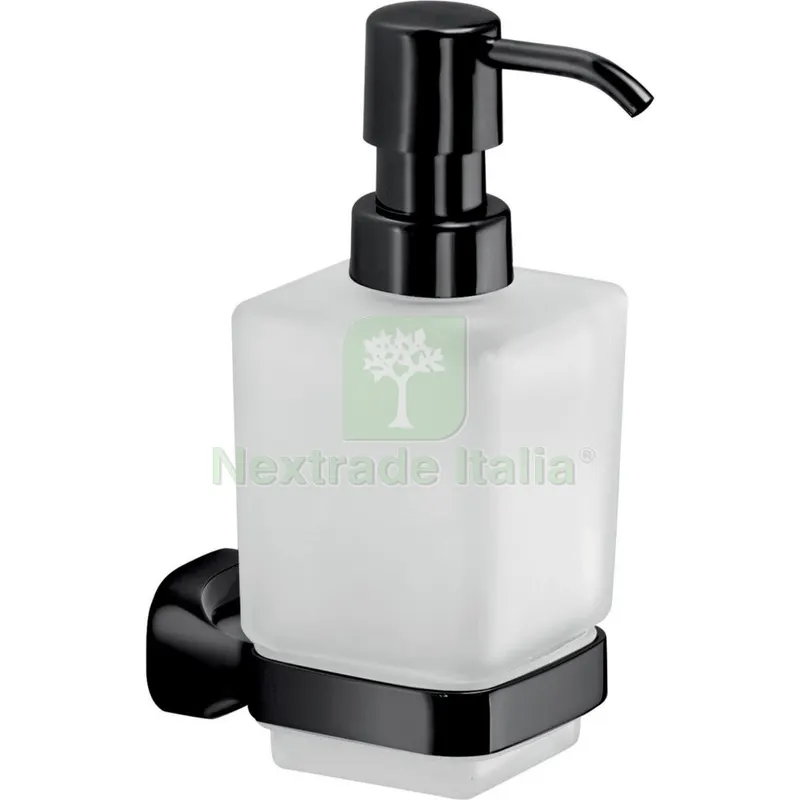 Gedy ST80 Dosasapone Stelvio Nero Opaco — Accessori bagno — rif. FERX.679059 Gedy ST80 Dosasapone Stelvio Nero Opaco — Accessori bagno — rif. FERX.679059