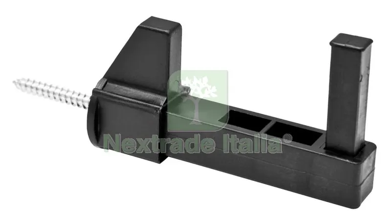 40PZ Fermaimposte Plastica "calabrone" Nero — Ferramenta porte e finestre — rif. FERX.6791