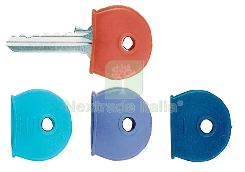5SCATOLE SC Anelli in Plastica x Chiavi (PZ.20) — Ferramenta per legno e mobili — rif. FERX.67924