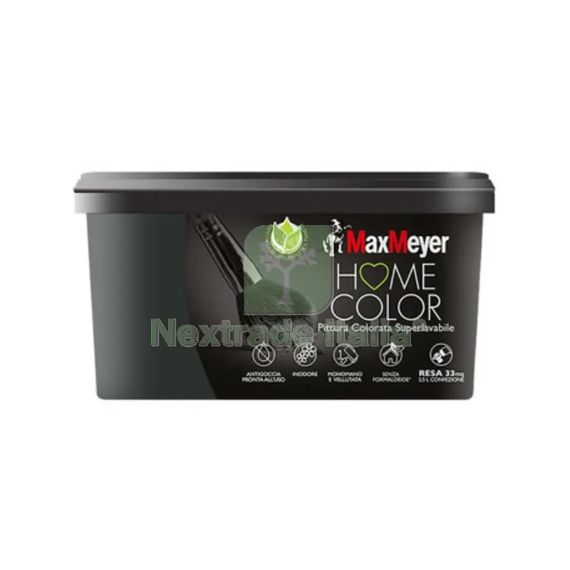 HOME COLOR SUPERLAVABILE LT.2,5 NERO — Pitture murali e idropitture — rif. FERX.681697