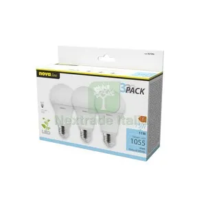 NOVA LAMPADA LED CLASSIC E27 11W 4000K PZ.3 — Illuminazione — rif. FERX.681830