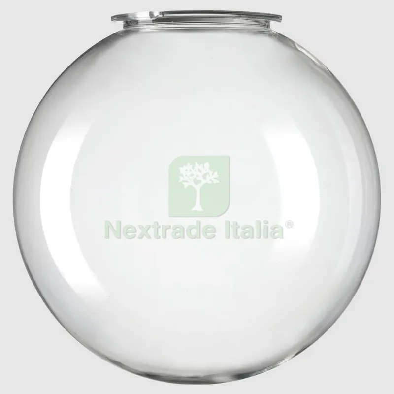 2PZ GLOBO TRASPARENTE DM.25 — Misurazione e taglio manuale — rif. FERX.684771 2PZ GLOBO TRASPARENTE DM.25 — Misurazione e taglio manuale — rif. FERX.684771