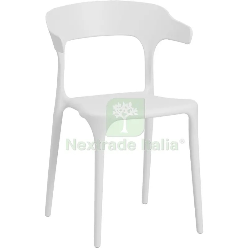 Sedia MOD.ZEN in Polipropilene Bianco — Arredo — rif. FERX.688341 Sedia MOD.ZEN in Polipropilene Bianco — Arredo — rif. FERX.688341