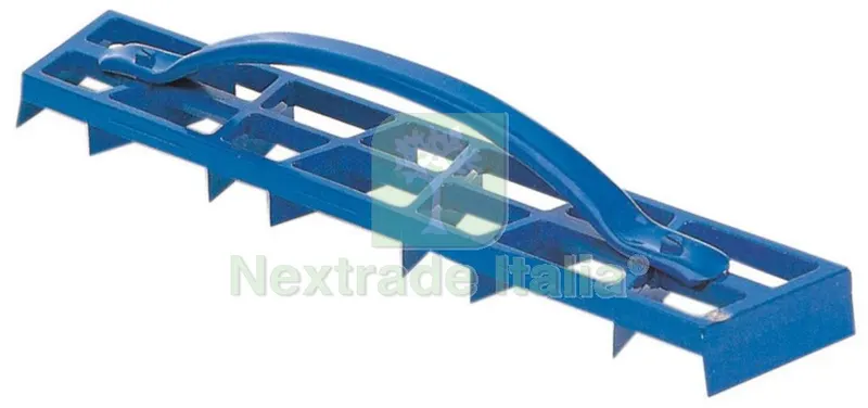 PIALLA IN ALLUMINIO X GESSO LAME ACCIAIO 8,5X47 — Cemento, malte e collanti edili — rif. FERX.6884
