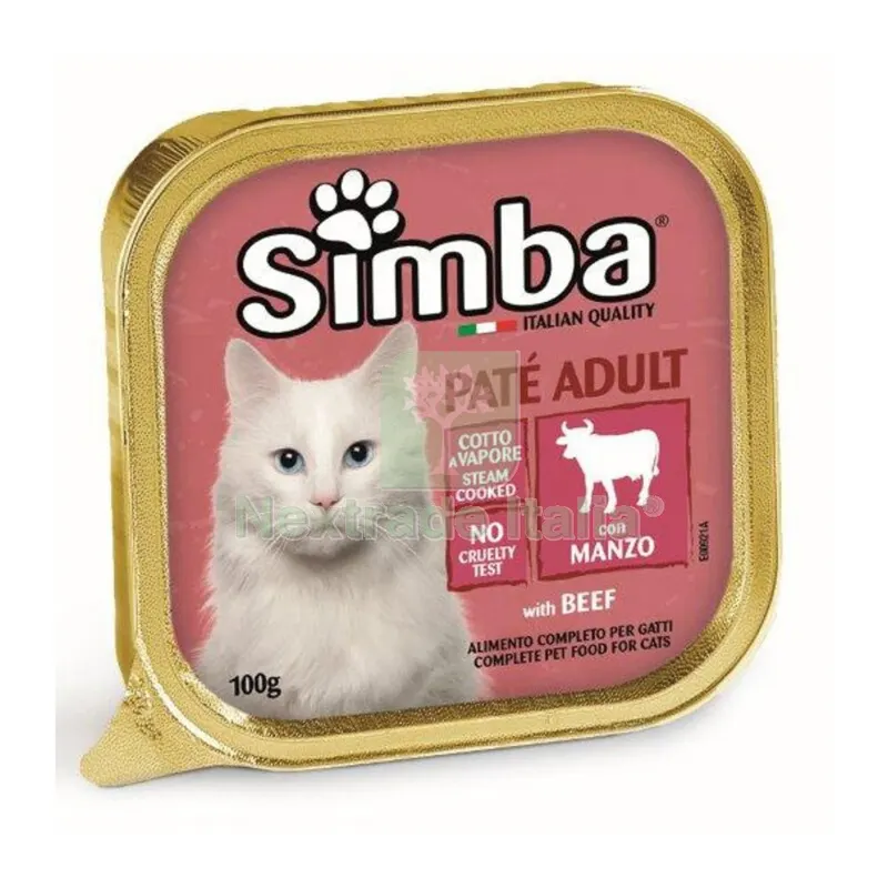 32PZ MONGE SIMBA GATTO GR.100 PATE VSC MANZO — Gatti — rif. FERX.688872
