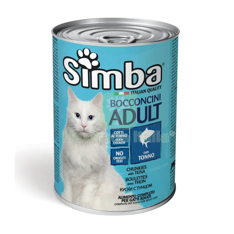 24PZ CIBO GATTO MONGE SIMBA 415 G BOCCONCINI TONNO — Gatti — rif. FERX.688879