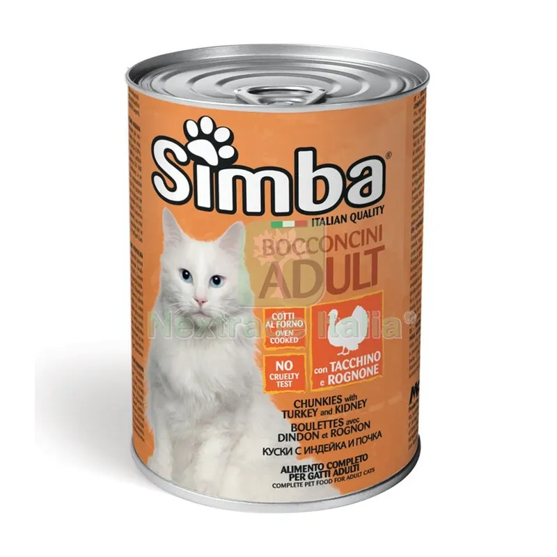 24PZ MONGE SIMBA GATTO GR.415 BOCCONCINI TACCHINO/ROGNONE — Gatti — rif. FERX.688881 24PZ MONGE SIMBA GATTO GR.415 BOCCONCINI TACCHINO/ROGNONE — Gatti — rif. FERX.688881
