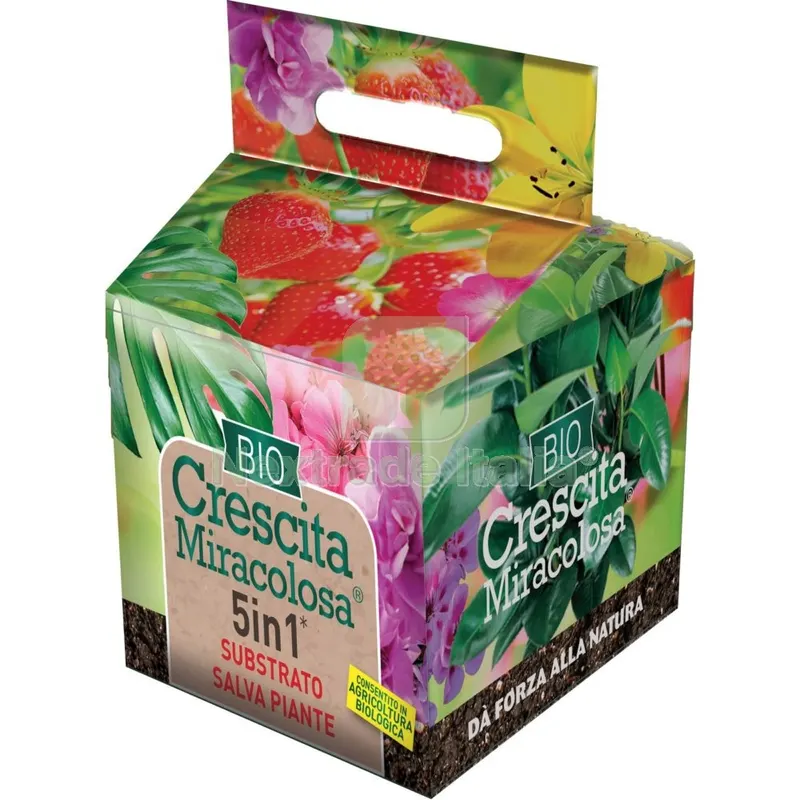 CRESCITA MIRACOLOSA SUBSTRATO 5 IN 1 LT.15 — Irrigazione — rif. FERX.689096 CRESCITA MIRACOLOSA SUBSTRATO 5 IN 1 LT.15 — Irrigazione — rif. FERX.689096