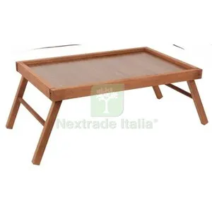 VASSOIO LETTO IN LEGNO 50X33 CM — Casalinghi e organizzazione — rif. FERX.689457 VASSOIO LETTO IN LEGNO 50X33 CM — Casalinghi e organizzazione — rif. FERX.689457