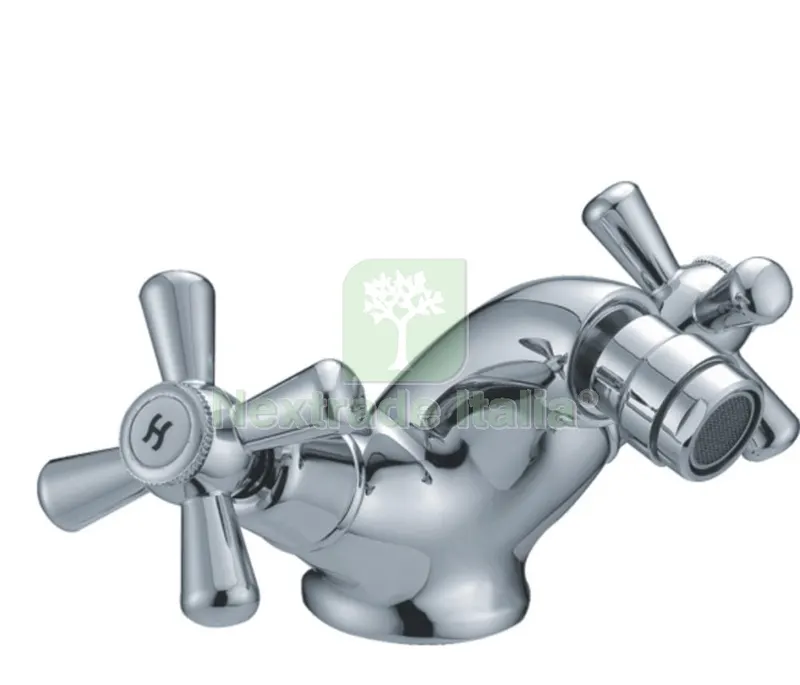 SERIE SOFIA MONOFORO BIDET CROCE CROMO 138C — Sanitari e ceramiche — rif. FERX.6922 SERIE SOFIA MONOFORO BIDET CROCE CROMO 138C — Sanitari e ceramiche — rif. FERX.6922
