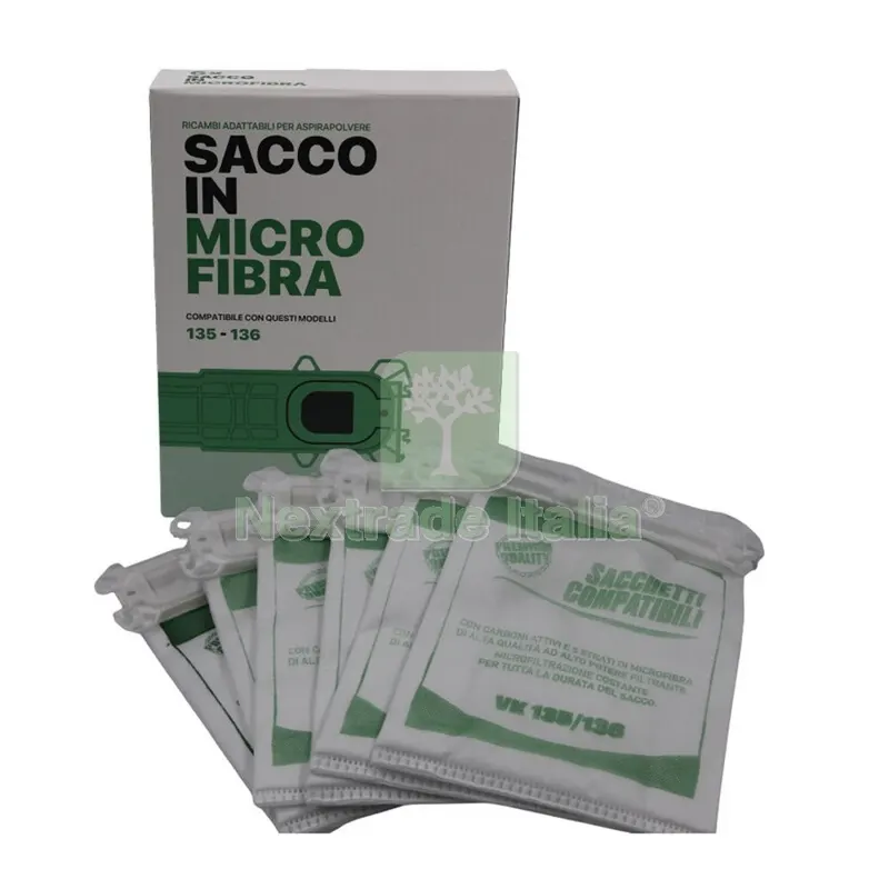 RICAMBIO FOLLETTO SACCO IN MICROFIBRA K135/6 PZ.6 — Accessori e ricambi utensili elettrici — rif. FERX.692379
