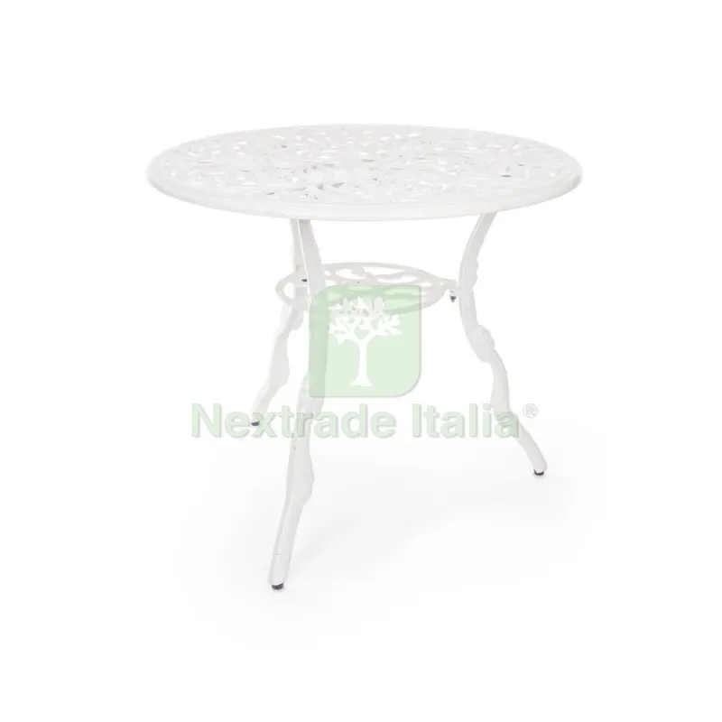 BZ Tavolo Victoria D.80 Bianco — Tempo libero outdoor — rif. FERX.694036 BZ Tavolo Victoria D.80 Bianco — Tempo libero outdoor — rif. FERX.694036