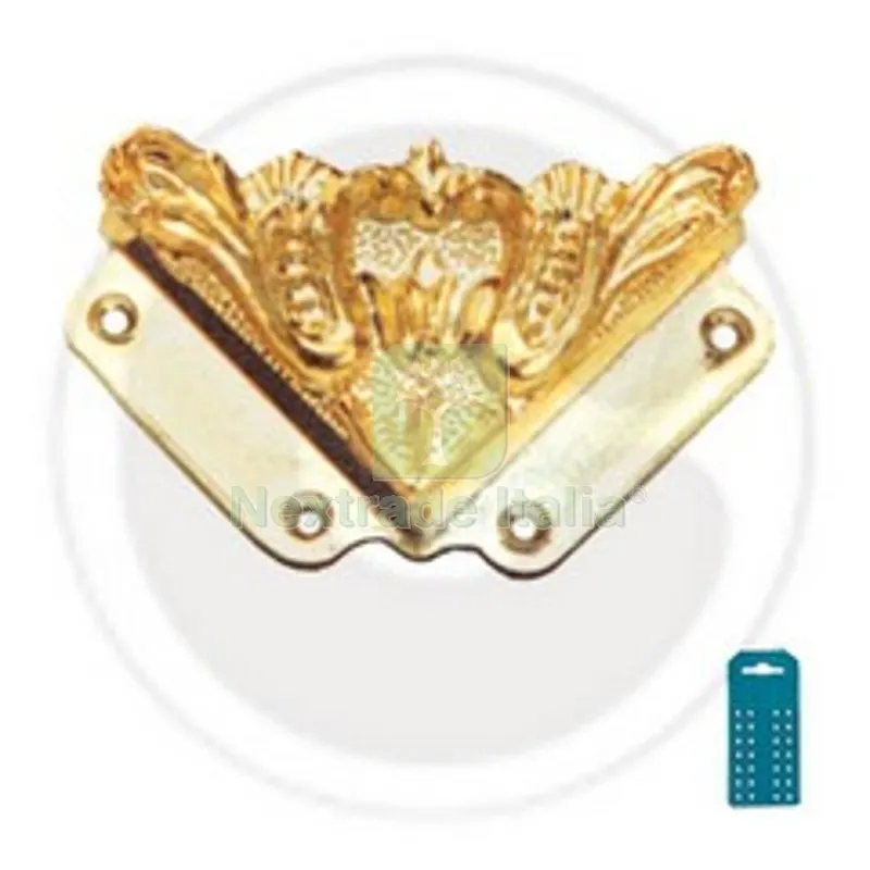 6BLISTER Blister Fermaspecchi in Plastica Oro (PZ.4) — Accessori bagno — rif. FERX.69426