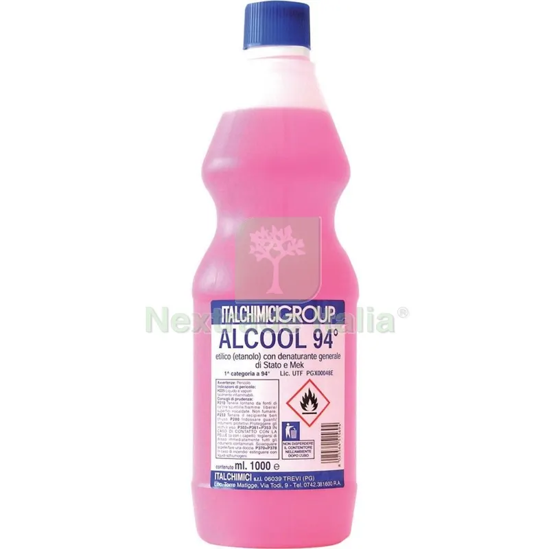 12PZ Alcool Denaturato 94 Certificato LT. 1 (italchimici) — Diluenti e solventi — rif. FERX.6952 12PZ Alcool Denaturato 94 Certificato LT. 1 (italchimici) — Diluenti e solventi — rif. FERX.6952