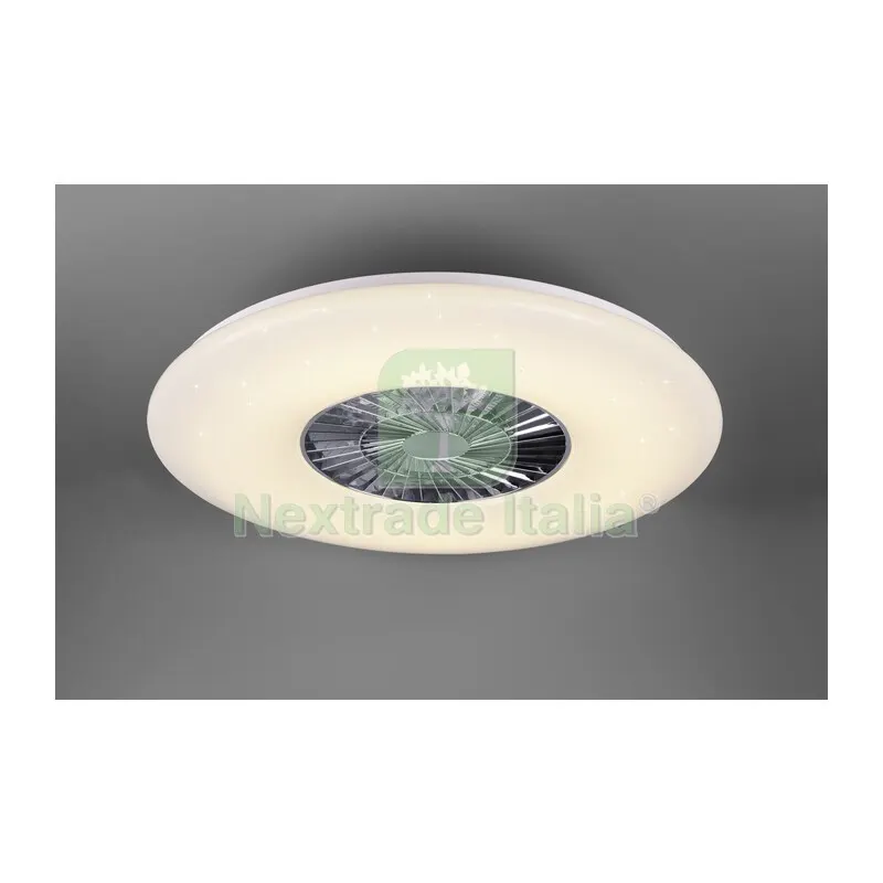 Plafoniera C/Ventilatore LED 58W Visby 75CM — Illuminazione — rif. FERX.696739 Plafoniera C/Ventilatore LED 58W Visby 75CM — Illuminazione — rif. FERX.696739