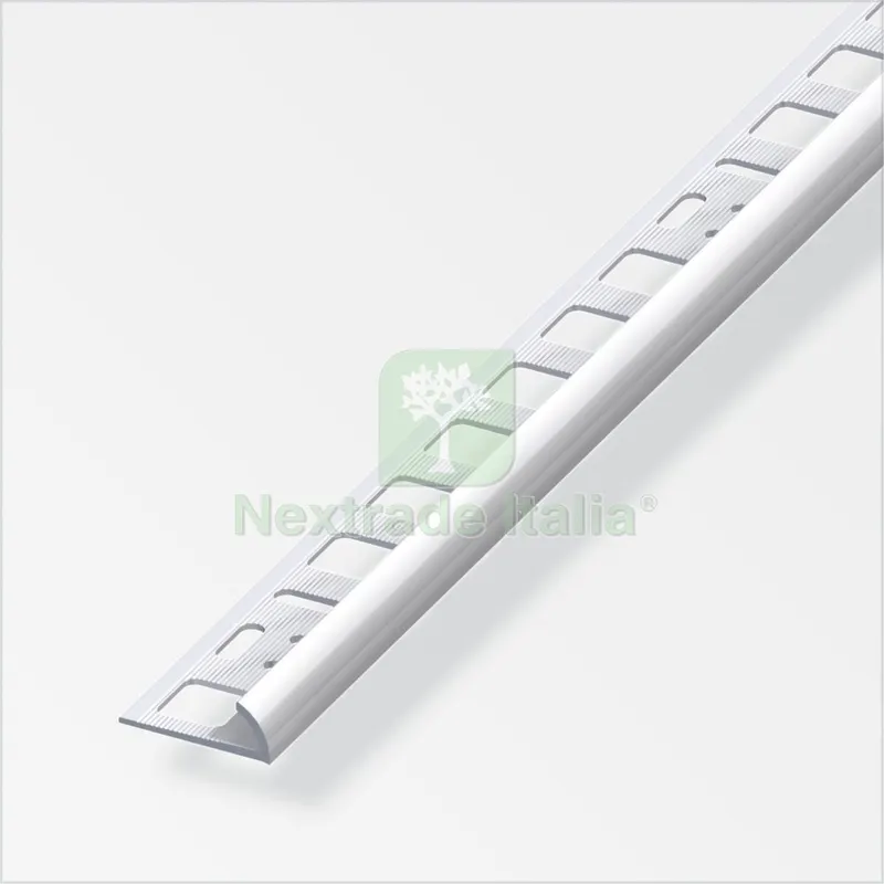 5PZ PROFILO JOLLY APERTO ALL. LUCIDO MM. 8 H. CM.250 — Isolanti e reti — rif. FERX.69803