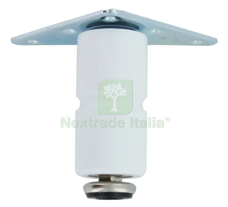 Piedini Legno x Mobili CM.10 Bianco (PZ.4) — Ferramenta per legno e mobili — rif. FERX.69863 Piedini Legno x Mobili CM.10 Bianco (PZ.4) — Ferramenta per legno e mobili — rif. FERX.69863