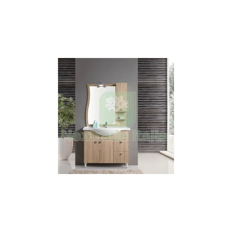 Arredo Bagno MOD.AMALFI Rovere CM.105 Figura 5 — Arredo — rif. FERX.699005 Arredo Bagno MOD.AMALFI Rovere CM.105 Figura 5 — Arredo — rif. FERX.699005