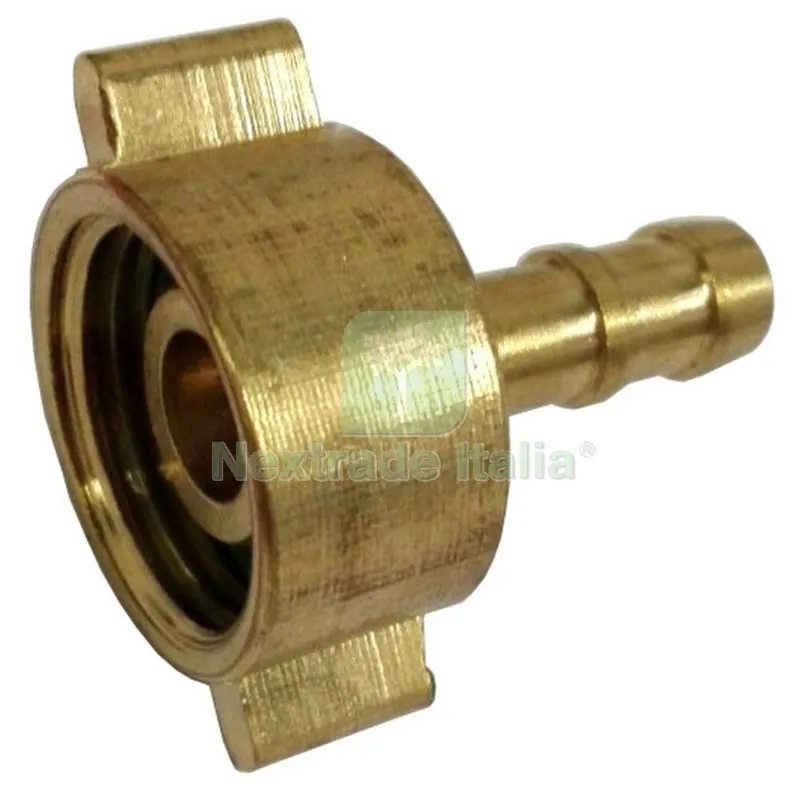 PL Girello con Portagomma Ottone 1/4 x MM.10 — Tubi e raccordi — rif. FERX.69993 PL Girello con Portagomma Ottone 1/4 x MM.10 — Tubi e raccordi — rif. FERX.69993