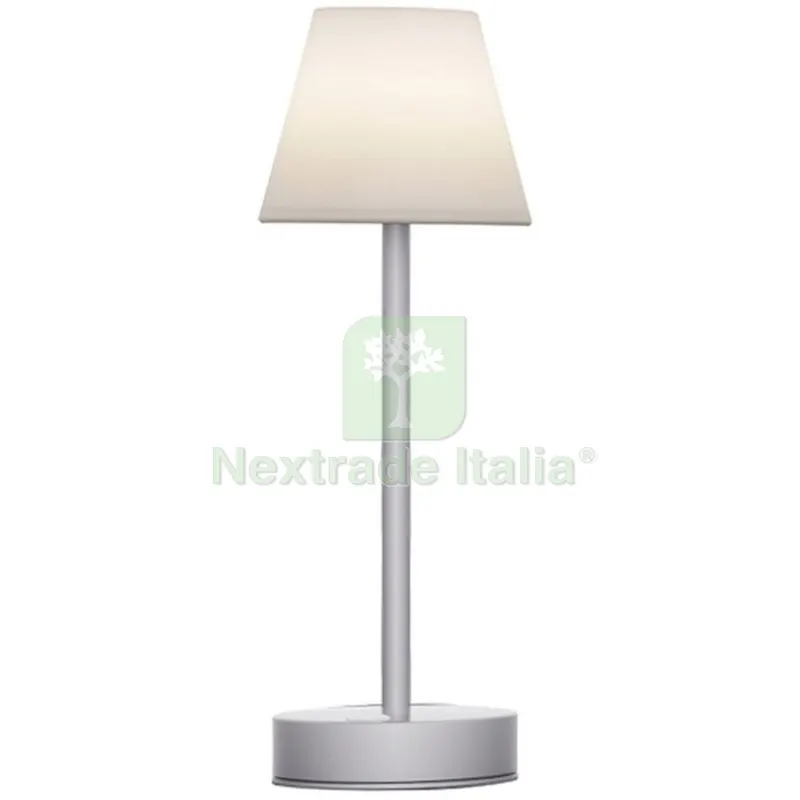 Lampada da Tavolo MOD.LOLA 30 Grigio Batteria Ricaricabile — Pile e batterie — rif. FERX.701