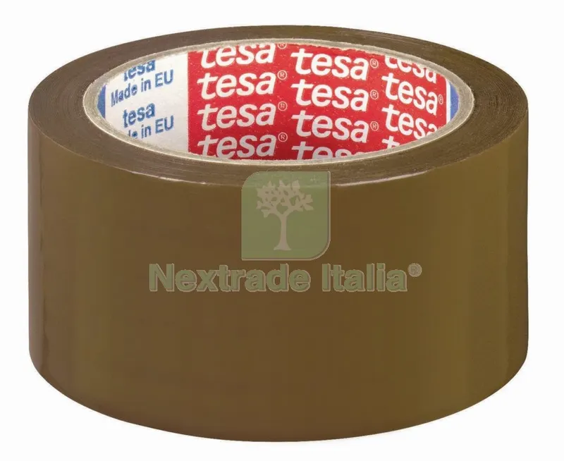 36PZ NASTRO IMBALLO "TESA" AVANA (ML.66) — Adesivi e sigillanti — rif. FERX.7035