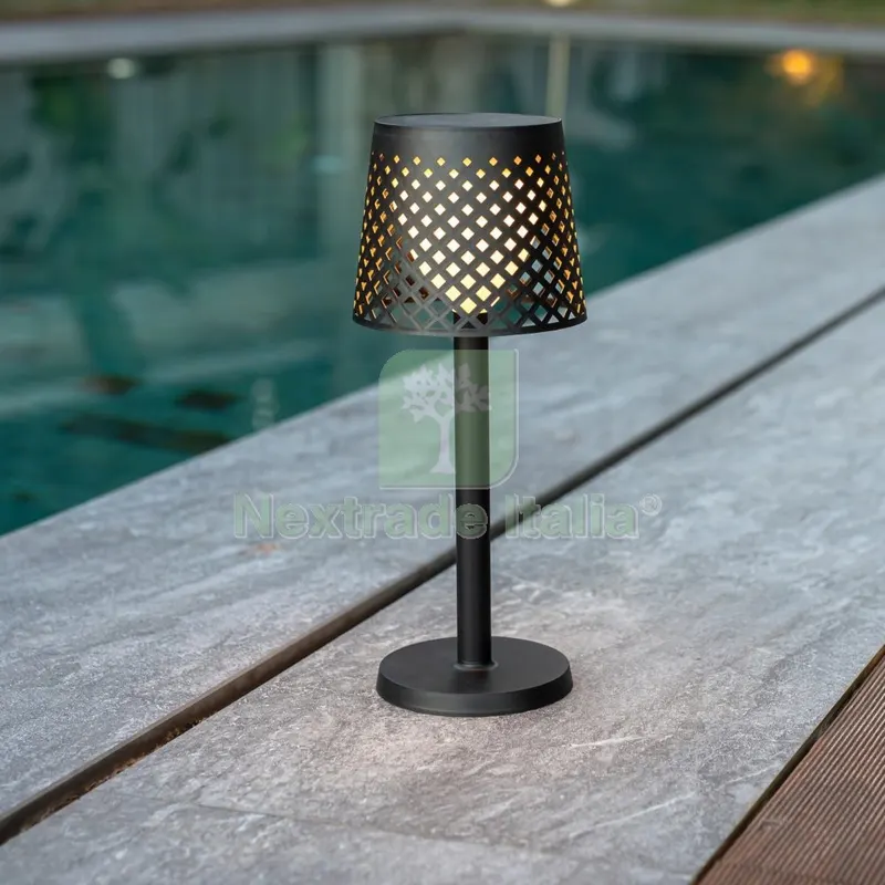 Lampada Solare x Esterno MOD.GRETA Nero — Illuminazione — rif. FERX.705