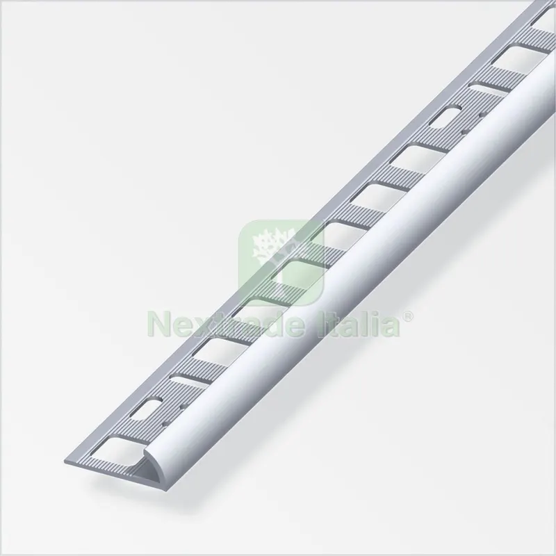 5PZ PROFILO JOLLY APERTO ALLUMINIO SATINATO MM.10 H. CM.250 — Isolanti e reti — rif. FERX.70715 5PZ PROFILO JOLLY APERTO ALLUMINIO SATINATO MM.10 H. CM.250 — Isolanti e reti — rif. FERX.70715