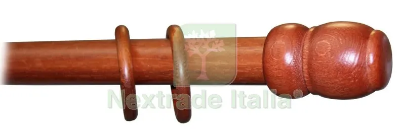 BASTONE A STRAPPO D 35 MM CILIEGIO 210 CM SENZA SUPPORTI — Casalinghi e organizzazione — rif. FERX.7077