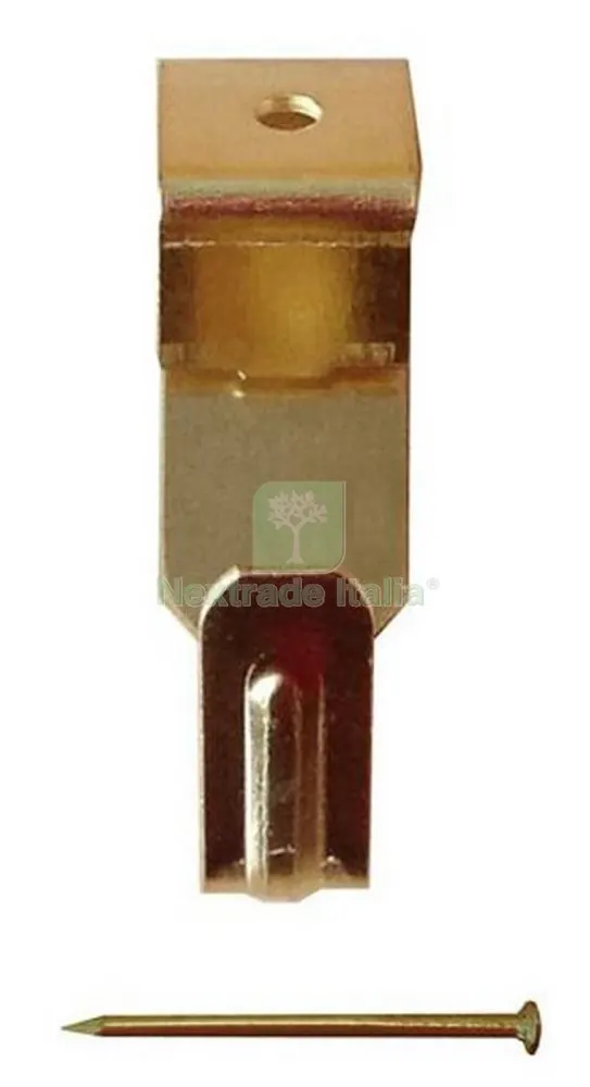 10SCATOLE SC Ganci "X" N. 2 (PZ.20) — Ferramenta porte e finestre — rif. FERX.71425