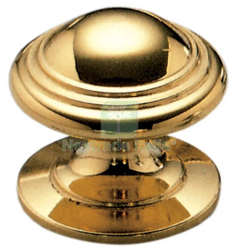 6BLISTER Blister Pomoli ART. P2312 Oro Lucido Misura 35/A (PZ.2) — Maniglie e pomelli — rif. FERX.71696