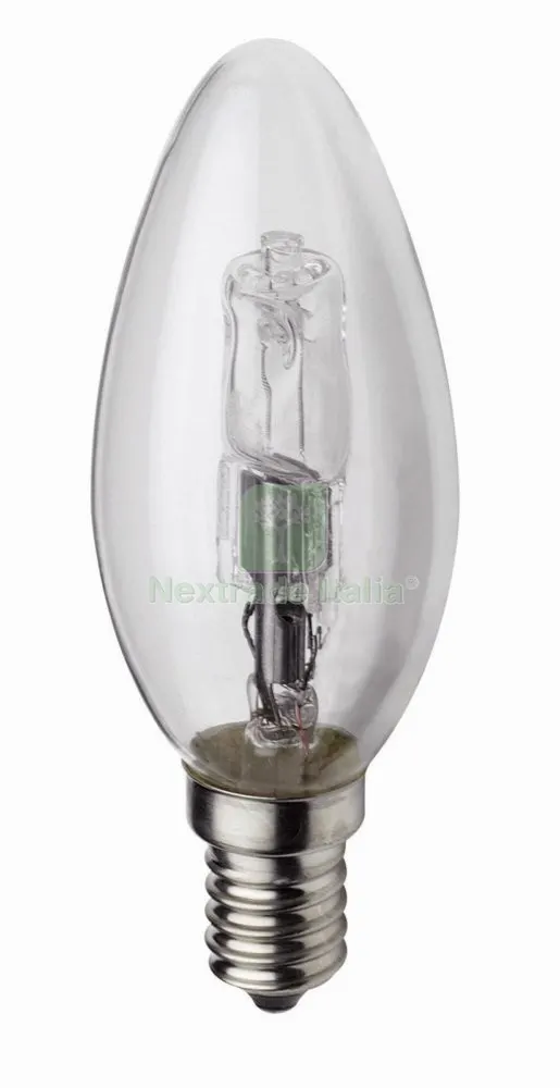 10PZ Lampadina Halo Oliva E14W28(54921) — Illuminazione — rif. FERX.7170 10PZ Lampadina Halo Oliva E14W28(54921) — Illuminazione — rif. FERX.7170