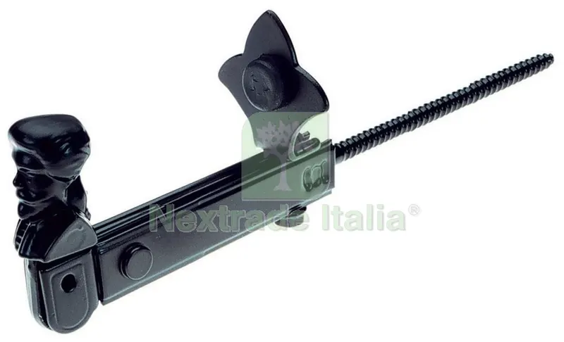 Blister Fermapersiane Regolabile con Vite MM.25/130 (PZ.2) in Lega Verniciata — Viti — rif. FERX.72648
