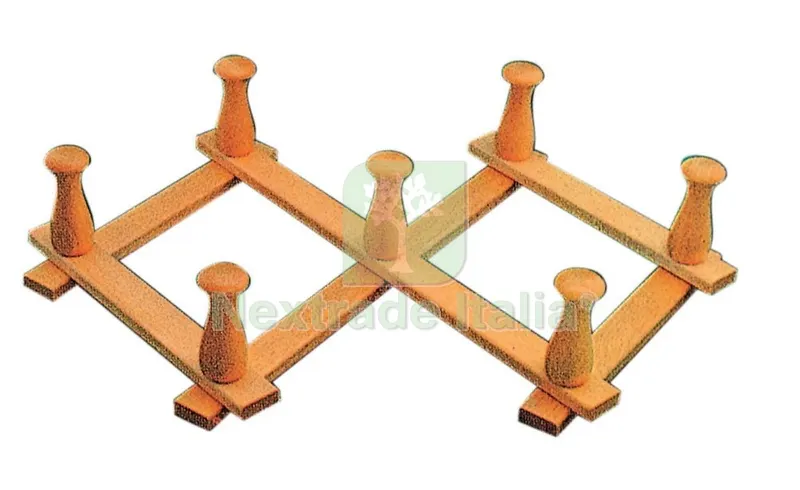 2BLISTER BLISTER APPENDIABITI TRATTATO A 7 GANCI BIANCO — Casalinghi e organizzazione — rif. FERX.73026 2BLISTER BLISTER APPENDIABITI TRATTATO A 7 GANCI BIANCO — Casalinghi e organizzazione — rif. FERX.73026