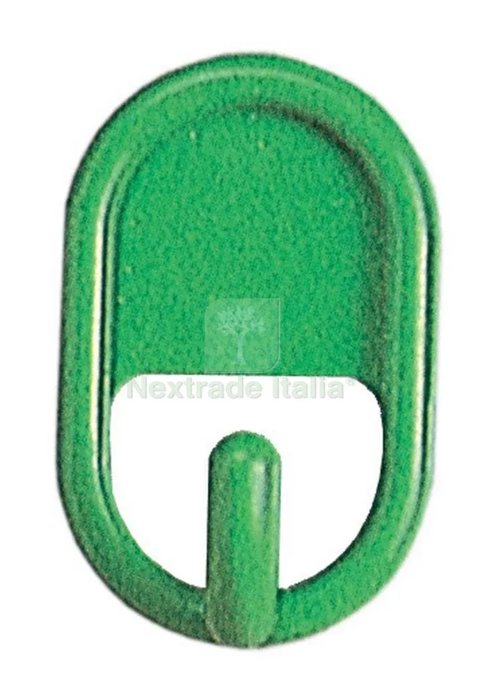 5SCATOLE SC Ganci Adesivi Ovali a 1 Posto (PZ.4) — Casalinghi e organizzazione — rif. FERX.73034