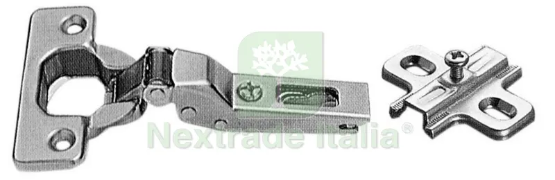 5BLISTER BLISTER CERNIERE SALICE C2A6-G.99 COLLO 9 (PZ.2) — Cerniere e cardini — rif. FERX.73176