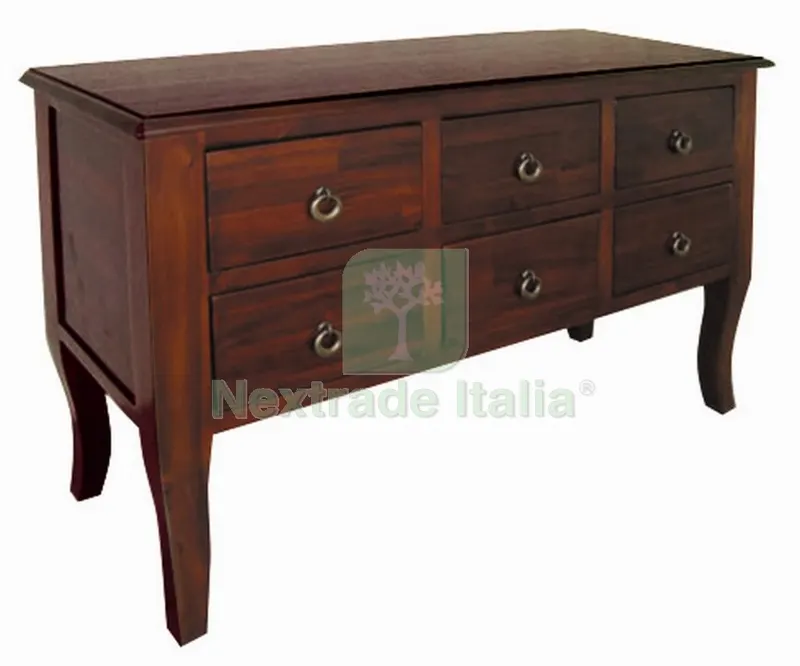 Long Legs Cassettiera 6 Cassetti CM 115X45X77H — Arredo — rif. FERX.73563