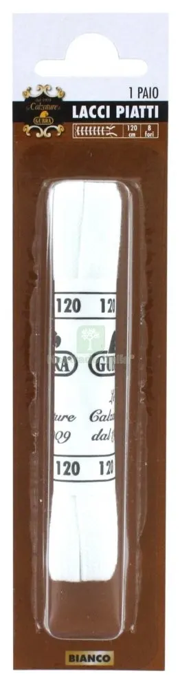 3PZ Lacci Scarpe Piatti Bianchi PA.1 CM.140 — Calzature antinfortunistiche — rif. FERX.7357