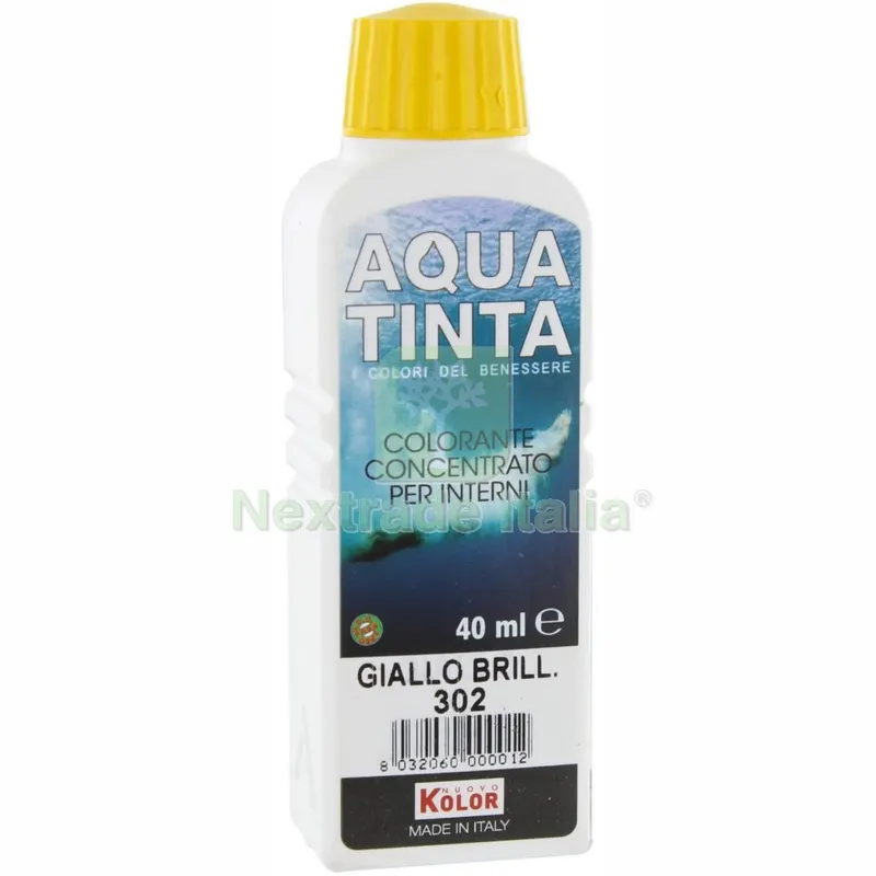 10PZ AQUATINTA PER INTERNI ML.40 302 GIALLO BRILLANTE — Teli e film di protezione — rif. FERX.7366 10PZ AQUATINTA PER INTERNI ML.40 302 GIALLO BRILLANTE — Teli e film di protezione — rif. FERX.7366