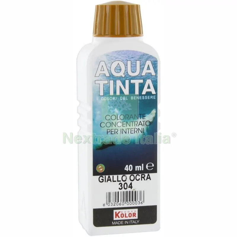 10PZ AQUATINTA PER INTERNI ML.40 304 GIALLO OCRA — Teli e film di protezione — rif. FERX.7402