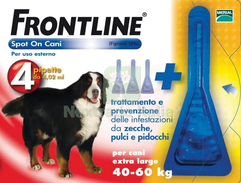 Frontline Spot-ON KG.40-60 Cani XL (3+1) — Cani — rif. FERX.74034