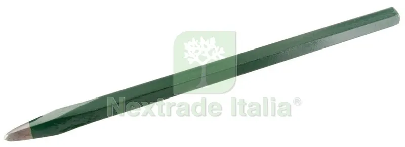 6PZ SCALPELLI A PUNTA DA MURO CM.25 — Utensili da muratore — rif. FERX.7420