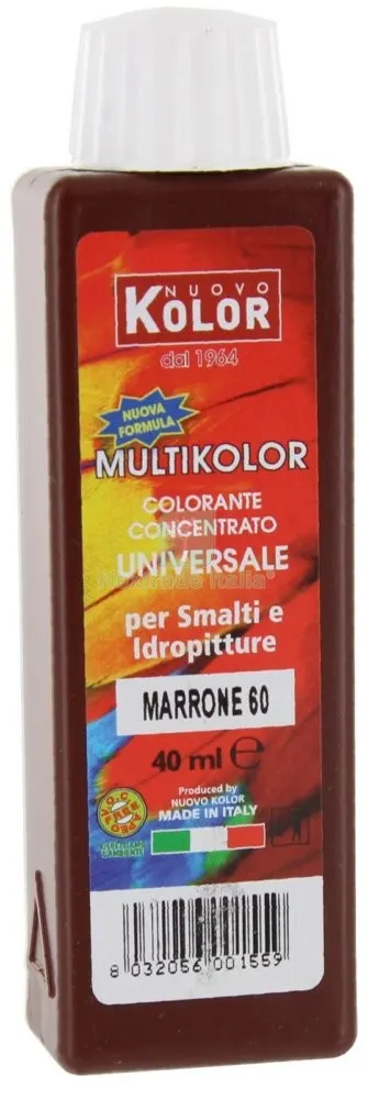 12PZ COLOR-ANTE UNIVERSALE ML.40 MARRONE OSSIDO 60RL — Decorativi e effetti — rif. FERX.74325