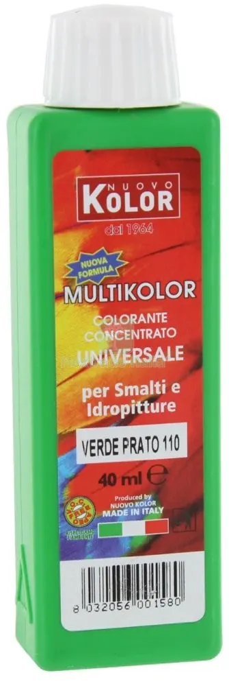 12PZ COLOR-ANTE UNIVERSALE ML.40 VERDE OSSIDO 110RL — Decorativi e effetti — rif. FERX.74398
