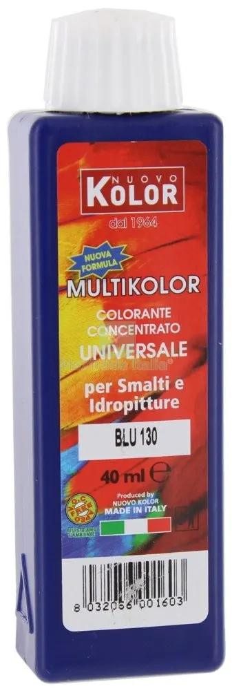 12PZ COLOR-ANTE UNIVERSALE ML.40 BLEU 130RL — Decorativi e effetti — rif. FERX.74403
